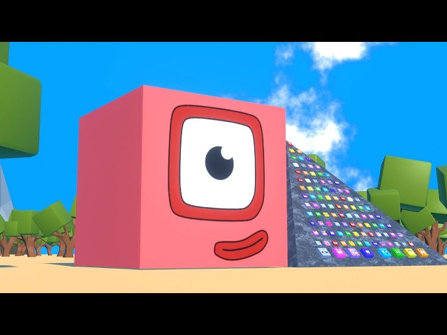 Learn to Count 1 to 100 with Colorful 3D Number Blocks | Easy Math for Kids