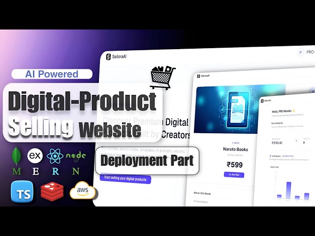 Build a Production-Ready Digital Product Selling Website🔥| Deployment Part | MERN + Typescript + AWS