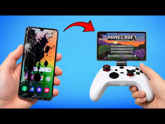 I Built My Own Handheld Console From a Broken Phone!