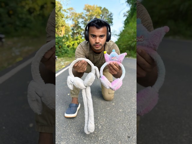 Abar naya 1 ta ￼ headphones vs earmuffs unboxing review |
