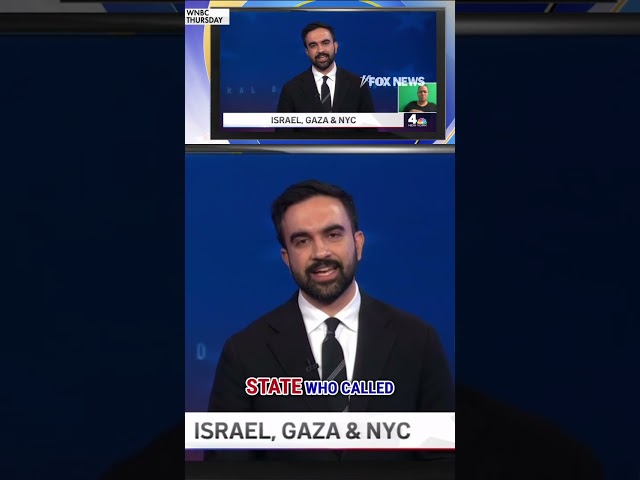 Mamdani makes major debate flip-flop on Hamas #shorts