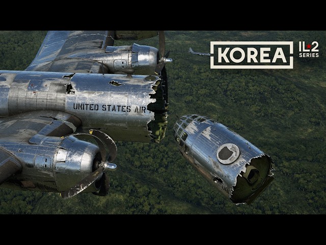 Realistic Plane Crashes, Water Crashes & Fails #2 | IL-2 Korea | Flight Simulator Crashes