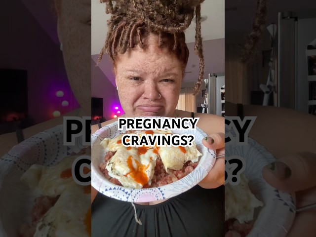 trying my WEIRD pregnancy cravings now..😭😭