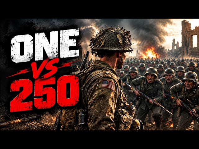 ONE SOLDIER VS 250 GERMANS