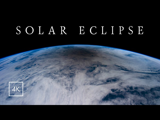 ISS - Solar Eclipse · 4K · HDR