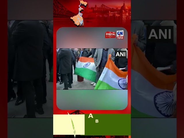 লন্ডনে ভারতীয় হাইকমিশনের বাইরে বিক্ষোভের বিপরীতে ভারতীয় প্রবাসীরা প্রধানমন্ত্রী মোদীর সমর্থনে 'মোদী