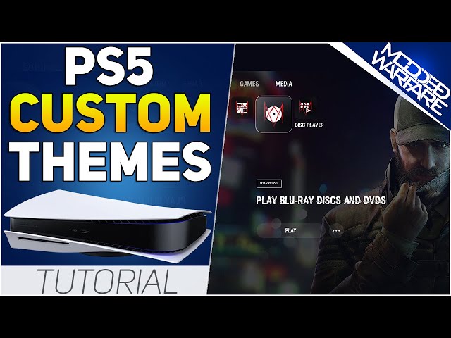 Install and Create Custom PS5 Themes