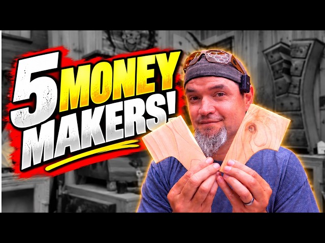 5 More Woodworking Projects! - Make Money Woodworking/Smalls That Sell
