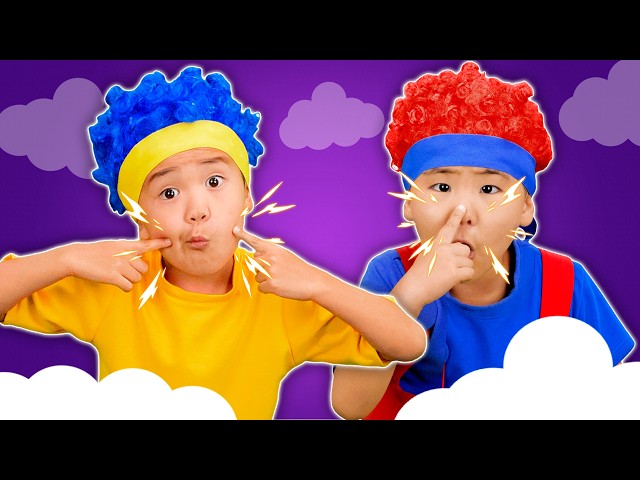 Touch your Nose! with Super Mini DB | D Billions Kids Songs