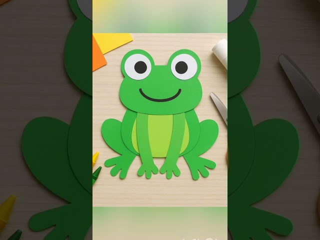 🎨 Easy Paper Animal Crafts | Cute & Creative DIY Ideas 🐸🐰🦜