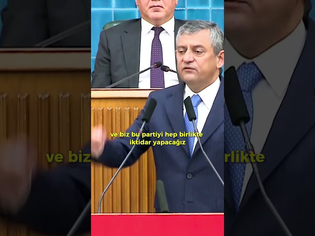 Özgür Özel: CHP saray darbesiyle fiilen kapanmıştır #shorts