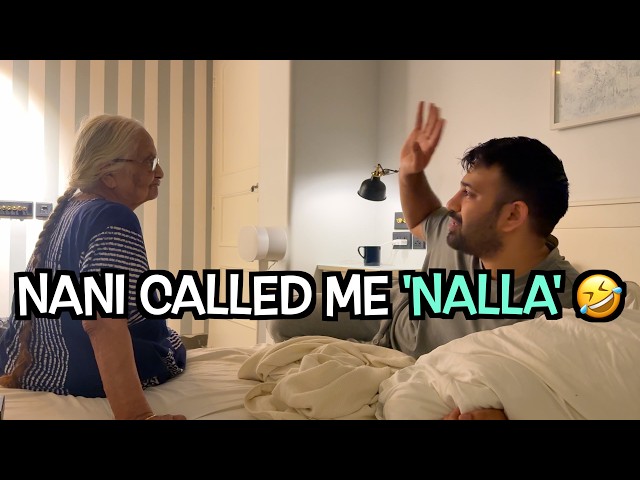 NANI CALLED ME 'NALLA' 😂 + BACK HOME ❤️ - S3E186
