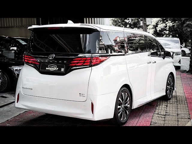 2025 Toyota Alphard - The Executive Luxury Van | White Color
