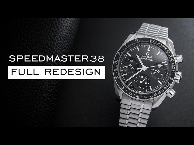 Omega Finally Brought Moonwatch Looks To The Speedmaster 38
