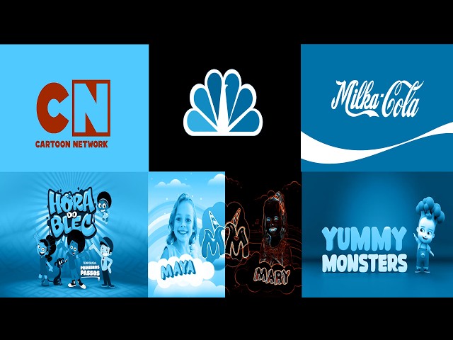 (grand compilation)Logo Effects | Hora Do Blec, Milka Cola, NBC, Yummy Monsters, Maya and Mary