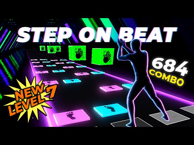 STEP ON BEAT #7 | Interactive Immersive Warm Up | Full Body Cardio Workout (No Equipment)