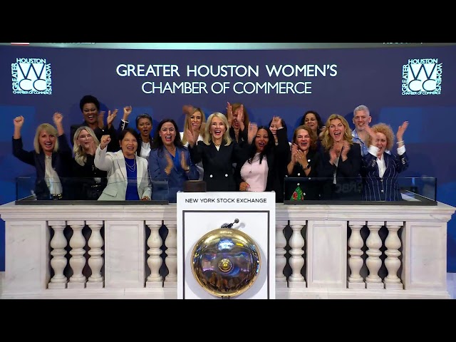 Greater Houston Women’s Chamber of Commerce Rings The Closing Bell®