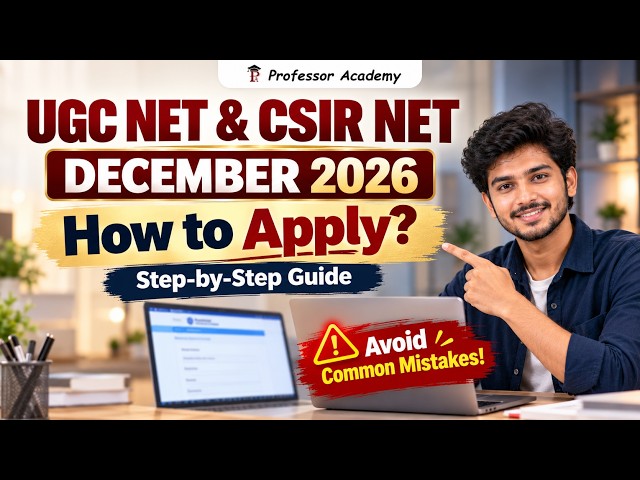 🔥How to Apply for UGC NET & CSIR NET in 10 Minutes? | Step-by-Step Guide