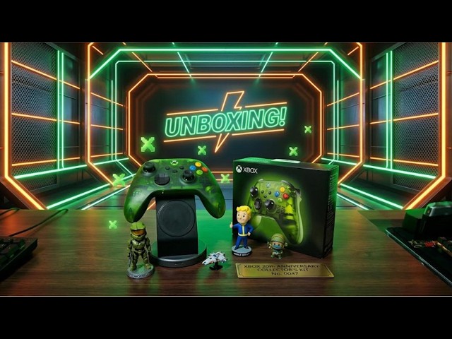 Unboxing: Xbox 25th Anniversary Controller! :D