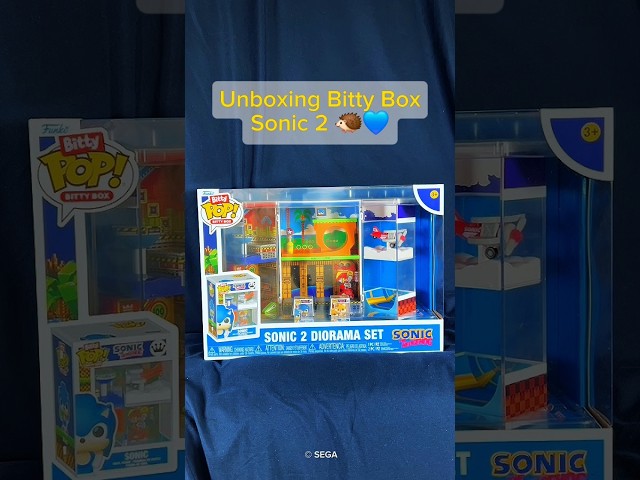 Unboxing Bitty Box Sonic 2