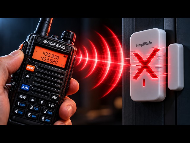 How a $20 Baofeng Radio Disables SimpliSafe Sensors