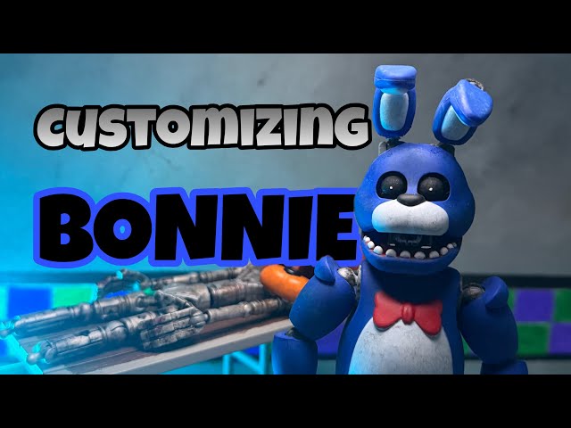 FNAF Custom Jazwares Bonnie Tutorial | Ear Articulation & More