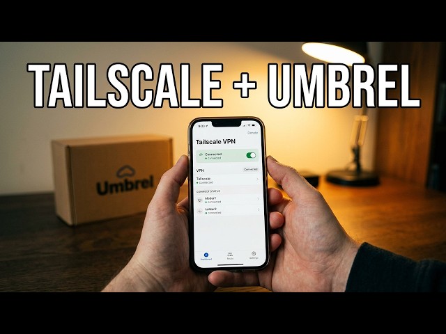How to Setup Tailscale on Umbrel for fast remote Access and a Private VPN