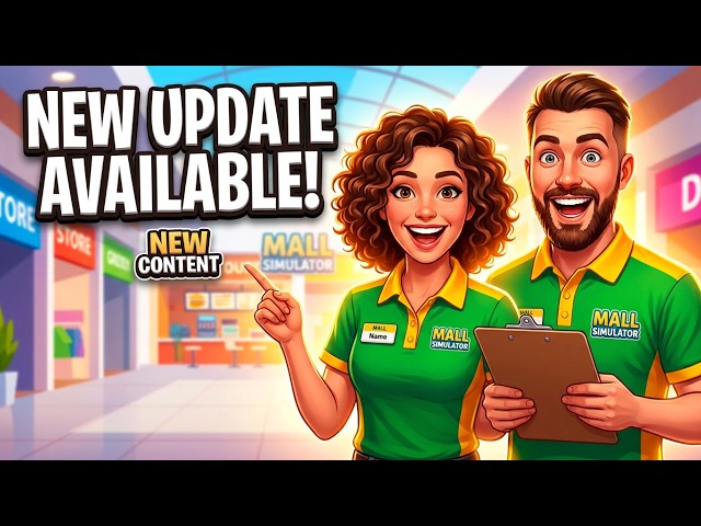 New Employee update for Mall Simulator