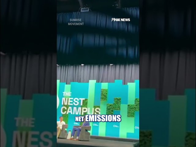 WATCH: Far-left protesters RAGE during climate event in NYC