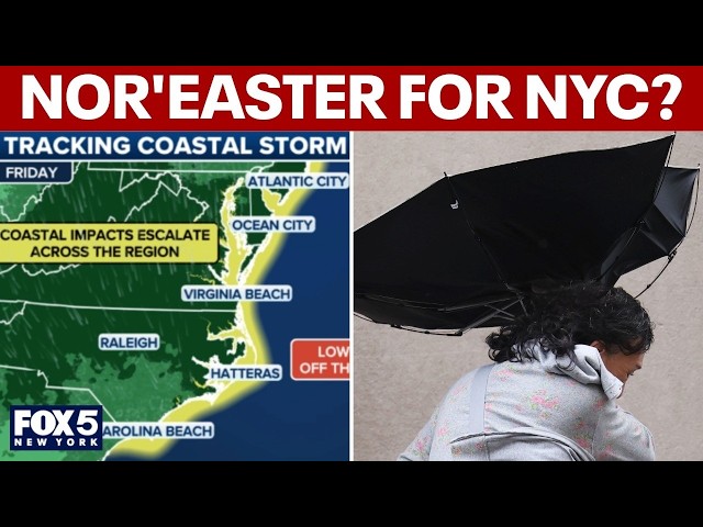 Nor'easter this weekend for NYC? Early breakdown, timeline