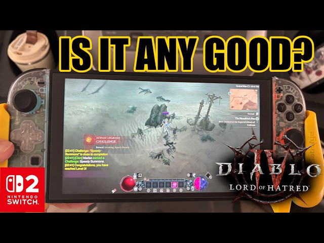 IS IT ANY GOOD? DIablo 4 IV On The Switch 2 Performance Gameplay