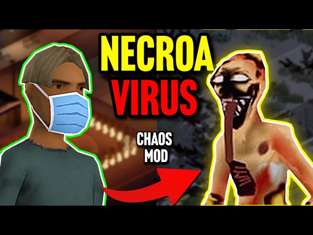 I Combined Project Zomboid’s CHAOS Mod With Its DEADLIEST Virus (Necroa Virus)