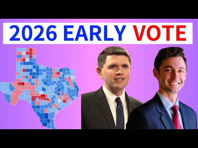 DEM SURGE? | Who is Winning Early Voting For The 2026 Midterm Elections?