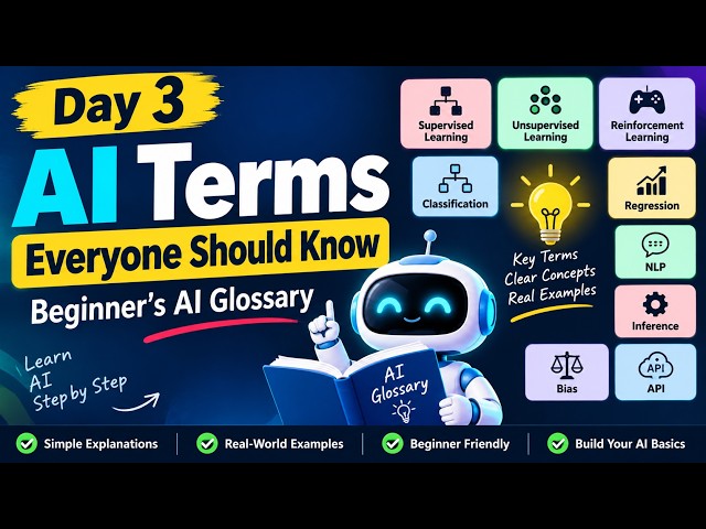 Day 3 | AI Terms Everyone Should Know | Beginner's AI Glossary