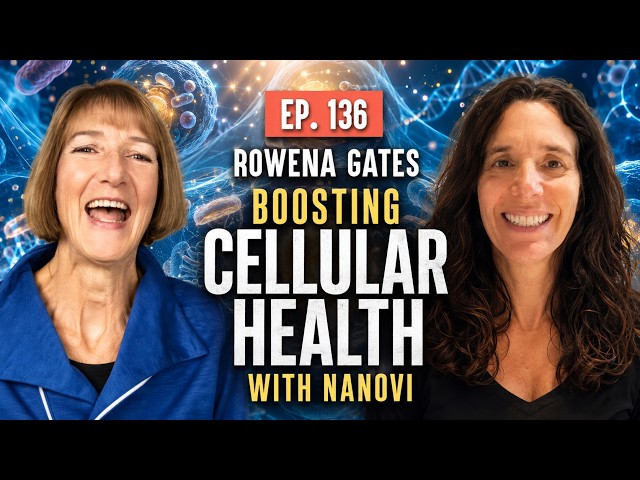 136 – Rowena Gates: “Boosting Cellular Health with NanoVi” || SALUTE E BIOHACKING