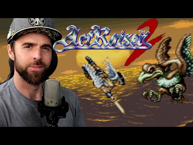 This is Seriously One of the HARDEST Games I've Played - ActRaiser 2 (SNES)