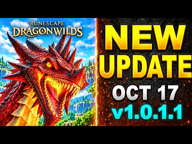 RuneScape: Dragonwilds Update v1.0.1.1 HOTFIX! Save Fixes, Server Crashes & Patch Notes