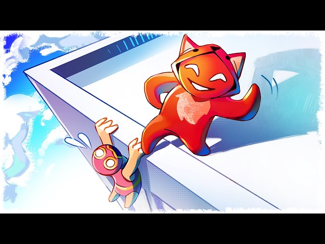 COUNT TO THREE AND IT’S ALL OVER!!! HAVING A BLAST IN GANG BEASTS!!!