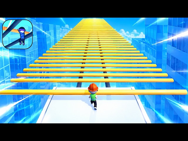 ROOF RAILS - New Satisfying Mobile Gamer (Android,iOS) Walkthrough Tutorial Update Freeplay