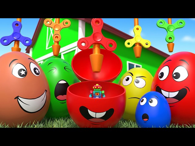 Colorful Eggs Number Adventure | Learn Colors And Numbers For Kids | Learning Tunes Tv