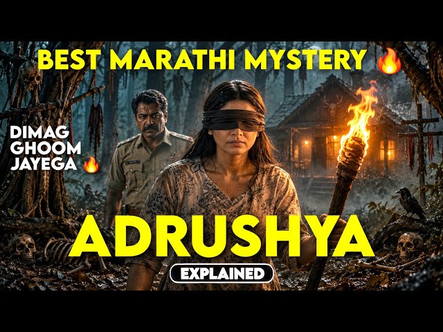 ADRUSHYA (2026) Marathi Movie Explained in English | Unexpected Twist Movie Explained in English