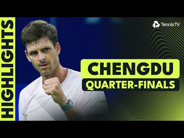 Shapovalov vs Mannarino; Hurkacz, Davidovich Fokina & More | Chengdu 2026 Quarter-Final Highlights