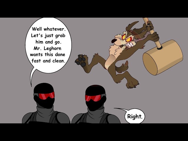 He set a TRAP! 😎🤫 Coyote VS ACME • COMIC DUB