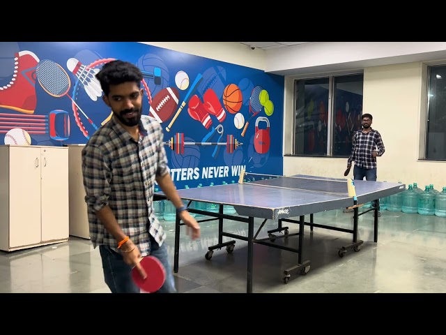 MAD VIN table tennis rally practice part 1 18FEB2024