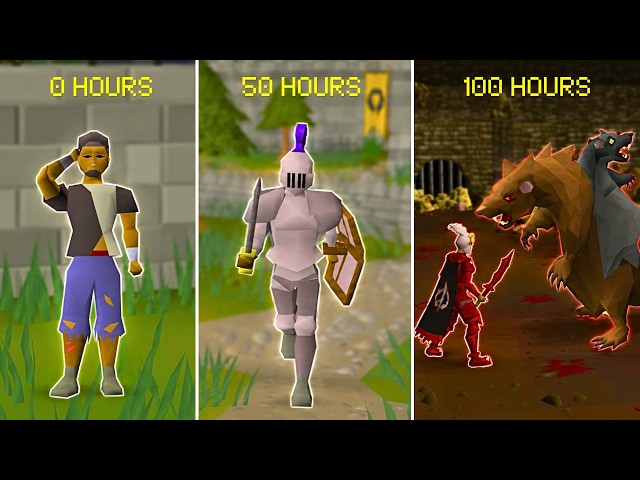 I Played OSRS For The First Time (My First 100 Hours)