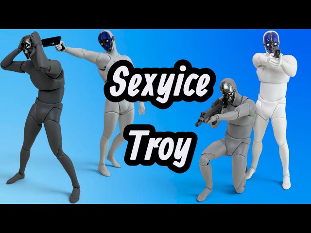 Sexyice2019 CRE Series Neuron-Tech Manikin Bioroid Troy 020&021 Action Figure Review