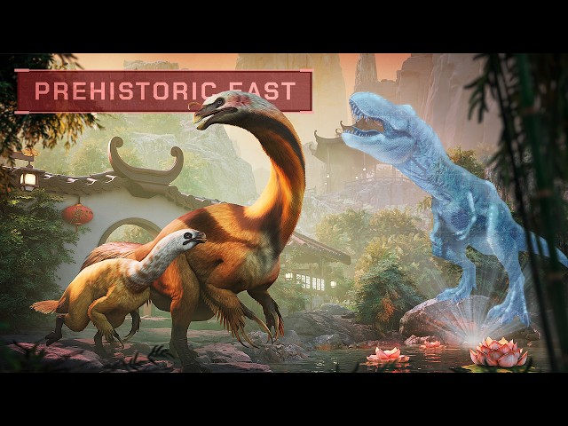 🔲 NEW DLC! 5 Dinosaurs, HOLOGRAMS, but also... | Jurassic World Evolution 3