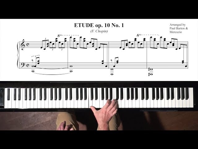 Chopin Etude Op.10 No.1 TUTORIAL Part 1 - P. Barton FEURICH piano