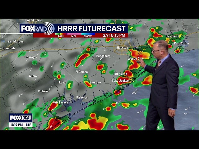 Houston weather: Rain expected Saturday night