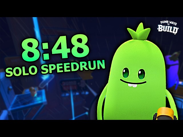 Dumb Ways To Build Speedrun (8:48) Solo WR?